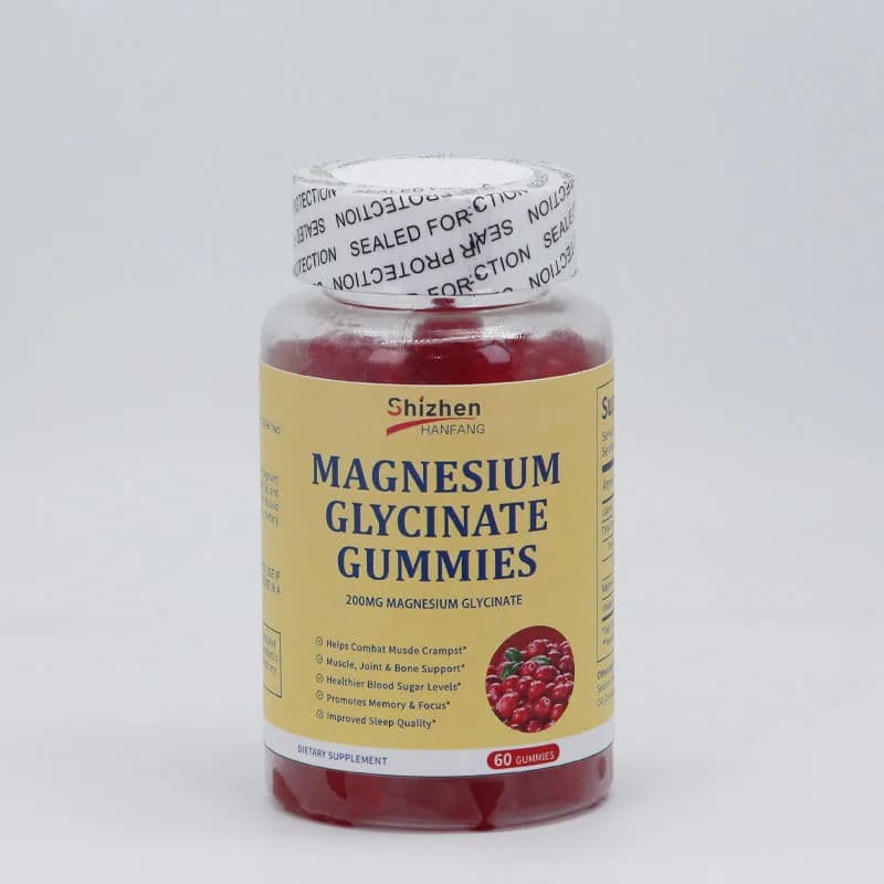 OEM ODM OBM Glycine Magnesium Soft Candy 400MG - High Lil Critters Multivitamin Gummies
