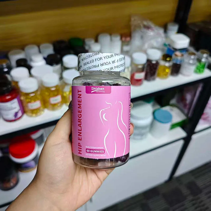 Oem Private Label Weight Gain Supplements Bbl Butt Booster Booty Maca Gummy Breast Hip and Butt Enlargement Gummies