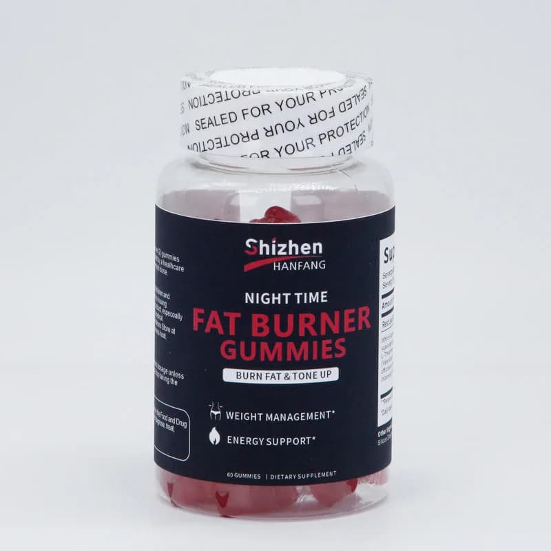 Fat Burner Gummies for Weight Management Original Vegan Butt Enhancement Capsules Enlargement Pills for Energy