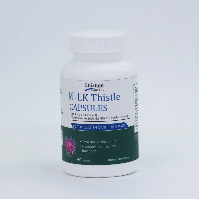 OEM ODM OBM Contains Extracts of Milk Thistle and Dandelion Gummy Bear