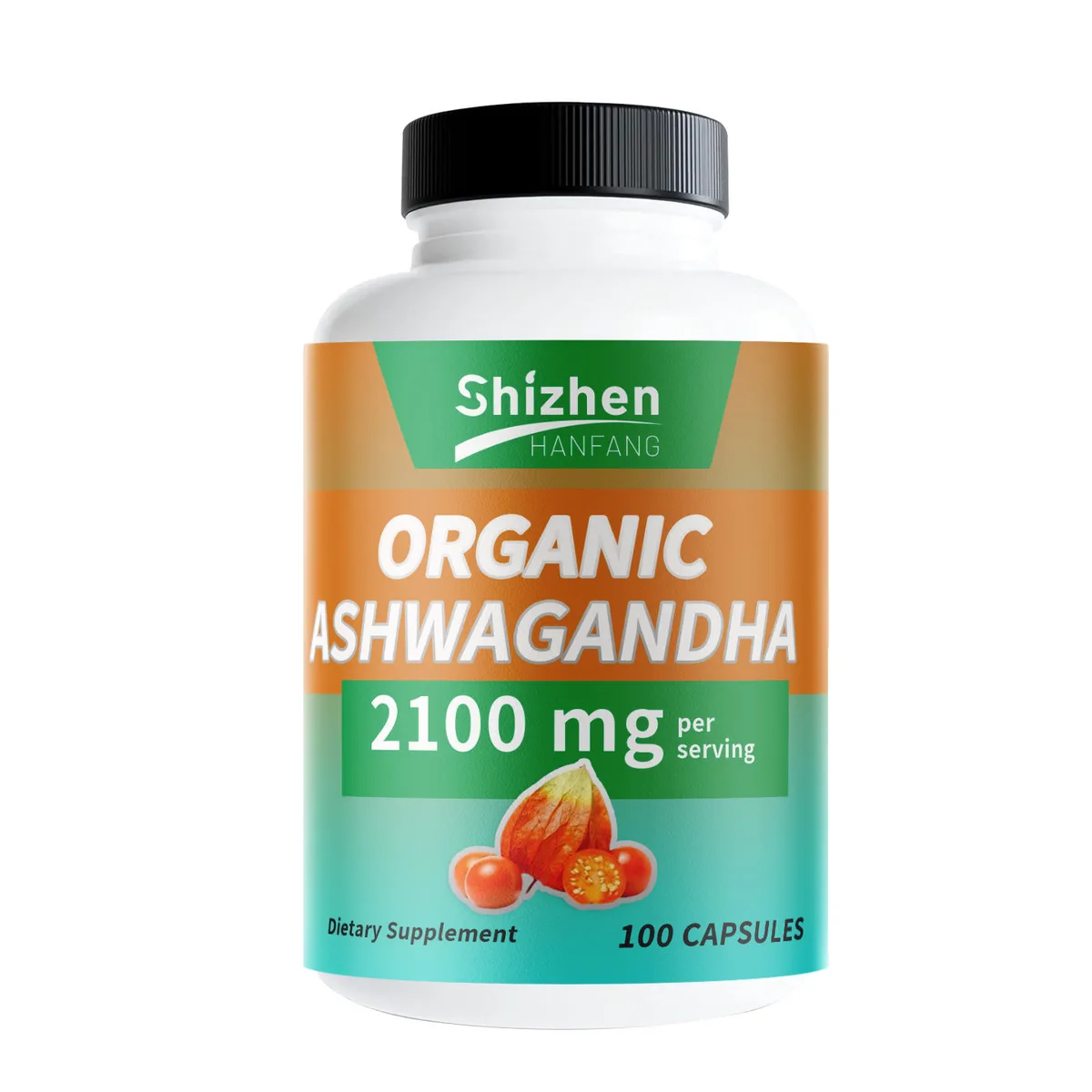Hot Sales Private Label Oem Ashwagandha Capsules for Gentle Support Ashwagandha Root Extract Pullulan