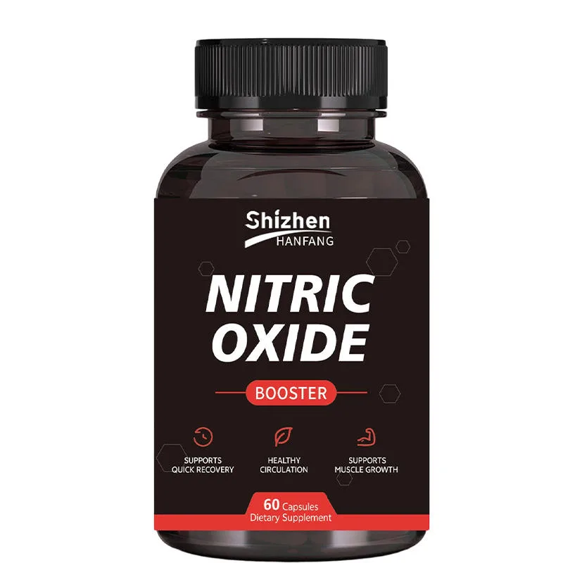 Private Label Oem Odm Nitric Oxide Booster Capsules for Quick Recovery Healthy Circulation Muscle Growth