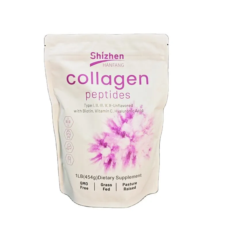 OEM Customized Hydrolyzed Collagen Peptide Powder for Hair Growth, Skin Firming and Anti-Aging (Suitable for Both Men and Women)