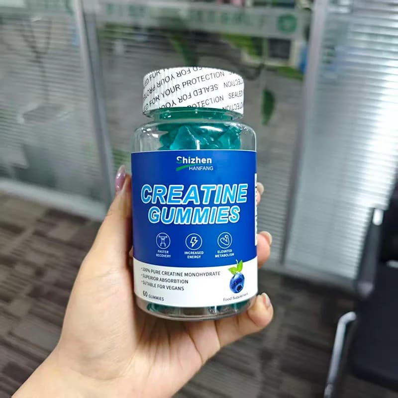 Boost Focus Strength Endurance Anti-Melting Formula Orange Creatine Per Gummy Create Creatine Monohydrate Gummies