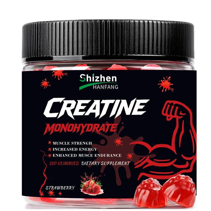Vegan-Friendly Creatine Gummy | Supports Muscle Endurance & Recovery, Ideal for Fitness Enthusiasts & Athletes