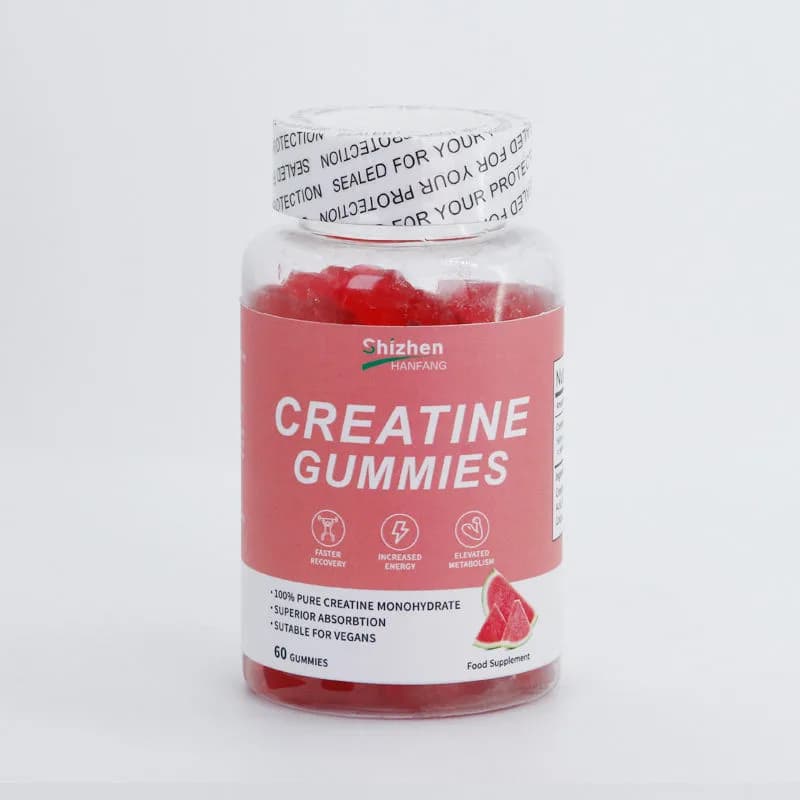 Creatine Soft Gummies Energy Gummy Candy for Male Enhancements Weight Mass Gain Healthcare Supplements Manufacturer