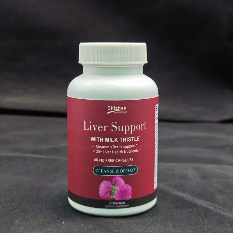 OEM/ODM Liver Detox Capsule Private Label Milk Thistle Extract Milk Thistle Capsules for Liver Protection