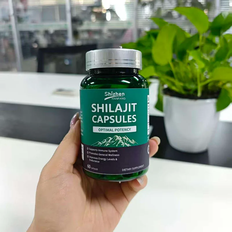 Hot Selling OEM ODM Shilajit Capsules Used for Energy Enhancement and Immune Support.