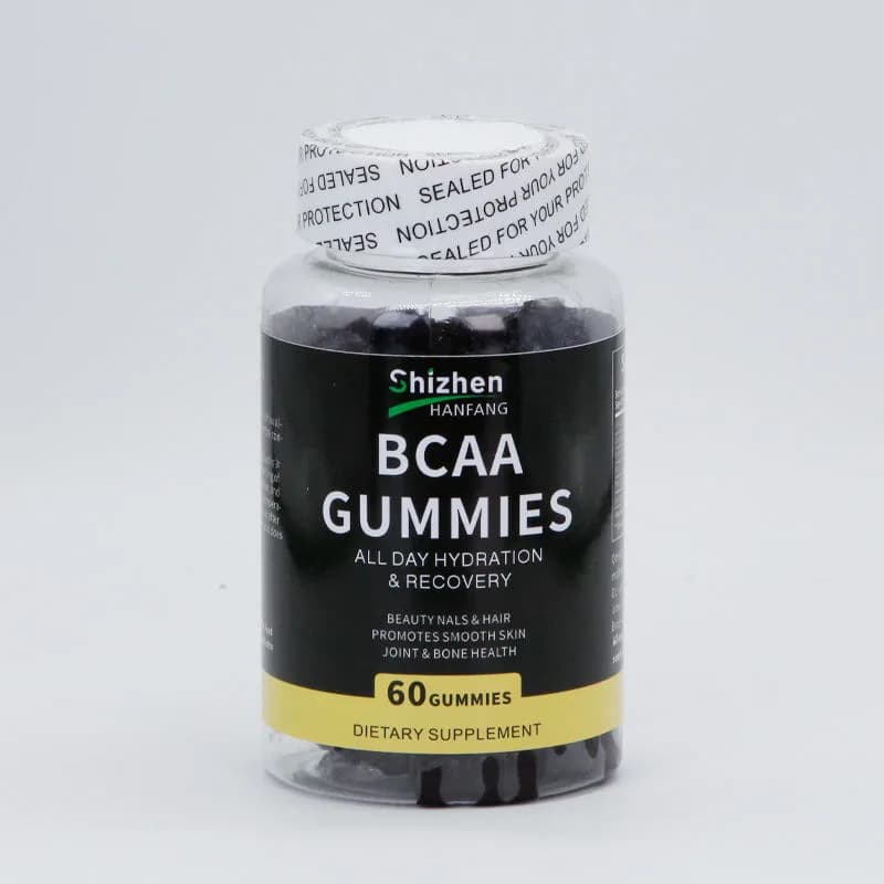 OEM ODM Bcaa Amino Acids Protein Isolate Bcaa Energy Gummies Supplement Nutrition Bcaa Protein Gummies