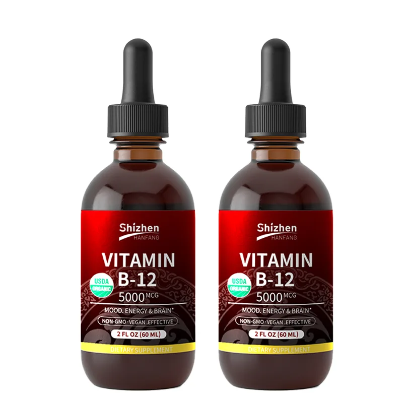 Vitamin B12 5000 Micrograms Droplets Can Enhance Emotional Energy and Brain Function, Providing OEM ODM Services