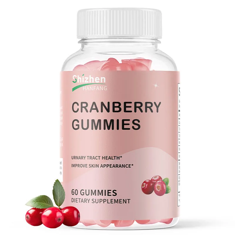 High Potency Cranberry Gummies, Supports Urinary Tract & Skin Health