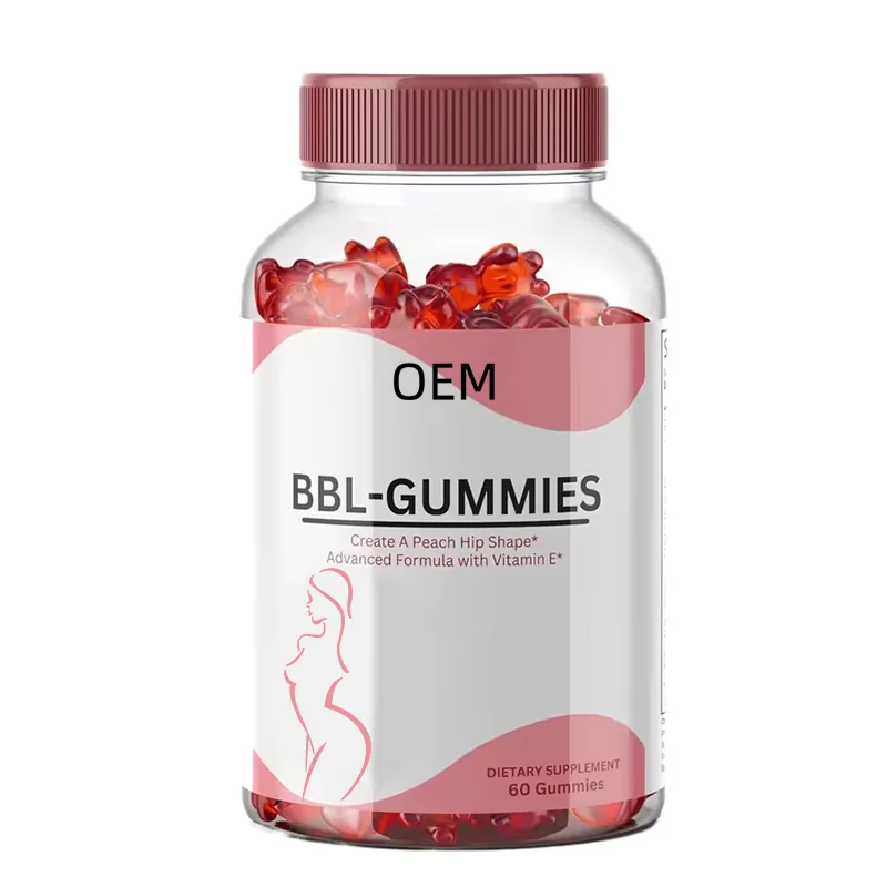 BBL Gummies Natural Formula with Vitamin E for Peach Hip Shape Support