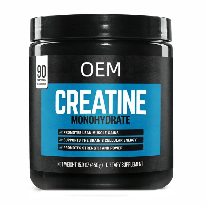 Creatine Monohydrate Powder 99.9% Pure No Fillers Lean Muscle & Strength Unflavored 90 Servings 450g