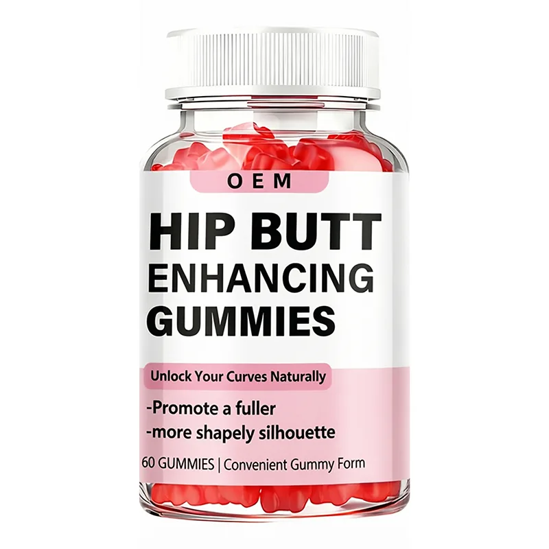 OEM Hip Butt Enhancing Gummies 60 Gummies Dietary Supplement