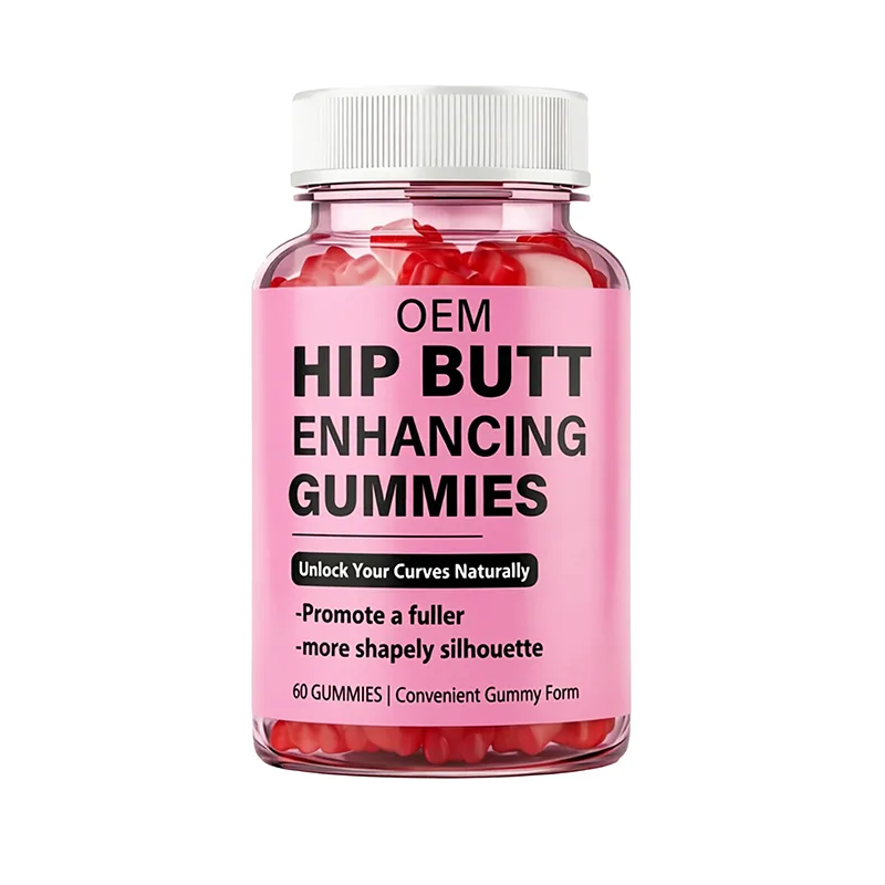 OEM Hip Butt Gummies 60 Gummies Per Bottle Dietary Supplement