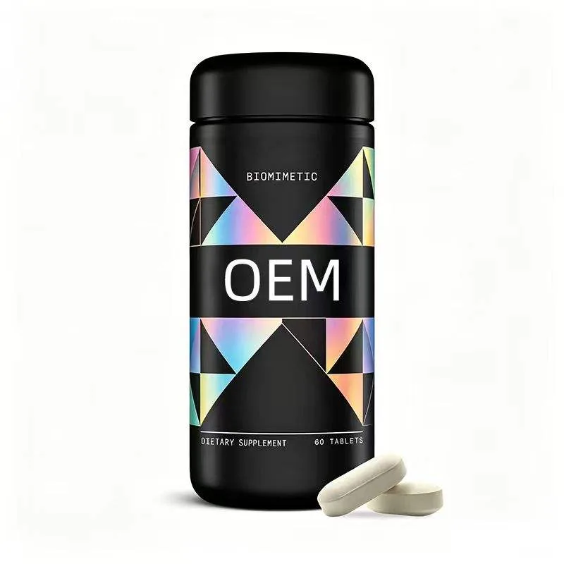 Collagen Dietary Supplement Tablets 60 Count OEM Product for Daily Wellness Support