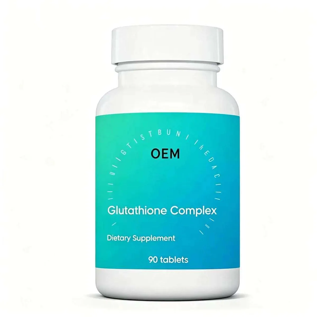 Glutathione Complex Tablets 90 Count OEM Dietary Supplement for Daily Wellness Support