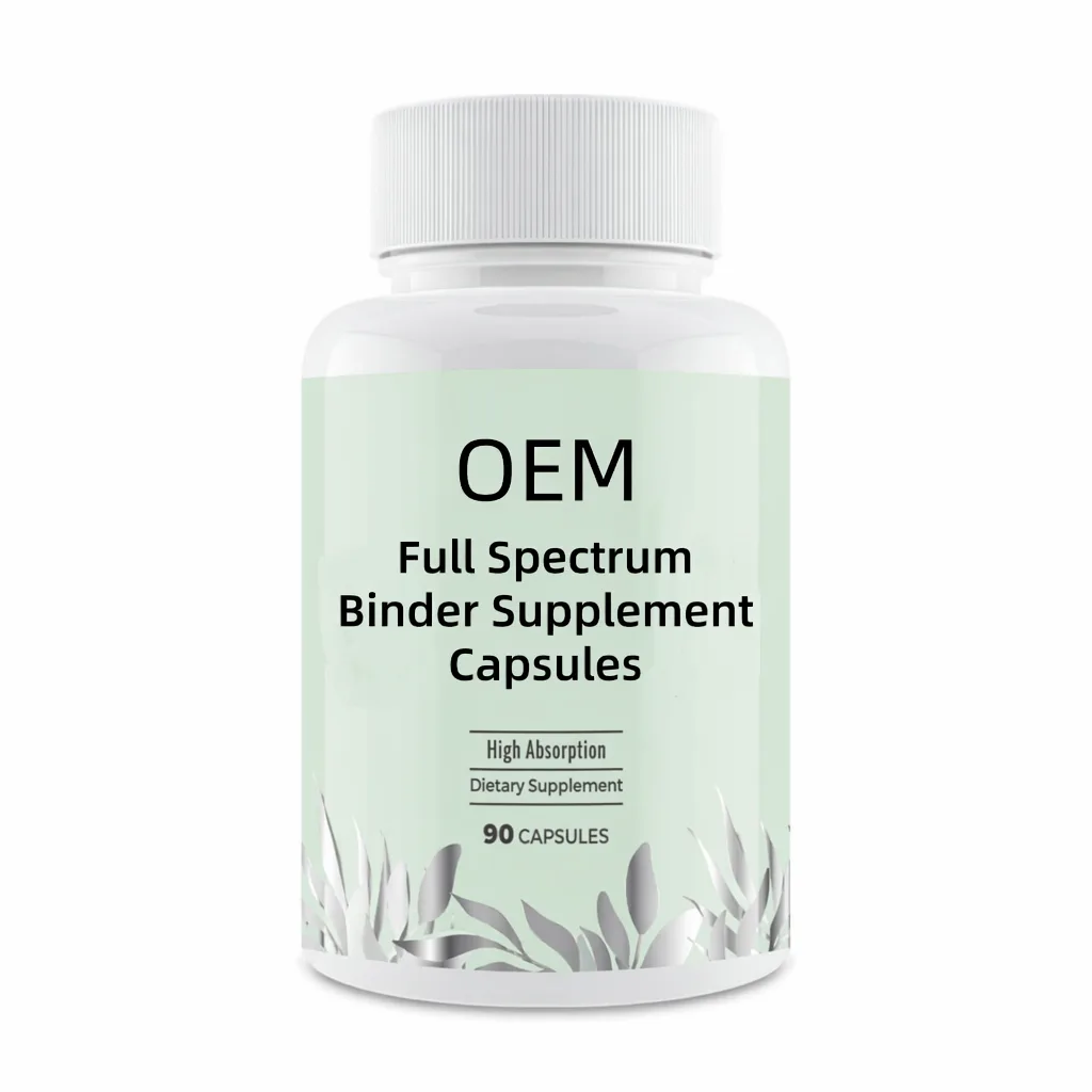 Full Spectrum Binder Supplement Capsules High Absorption 90 Count OEM Dietary Supplement for Daily Wellness