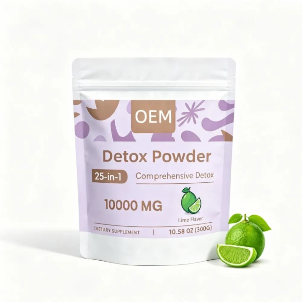 OEM 25-in-1 Herbal Powder Lime Flavor Net Wt 300g 10.58oz Dietary Supplement