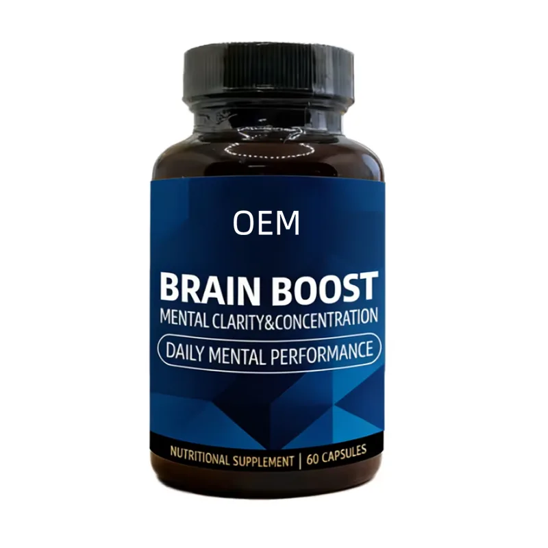 Brain Boost Capsules 60 Count OEM Supplement for Daily Mental Performance Support