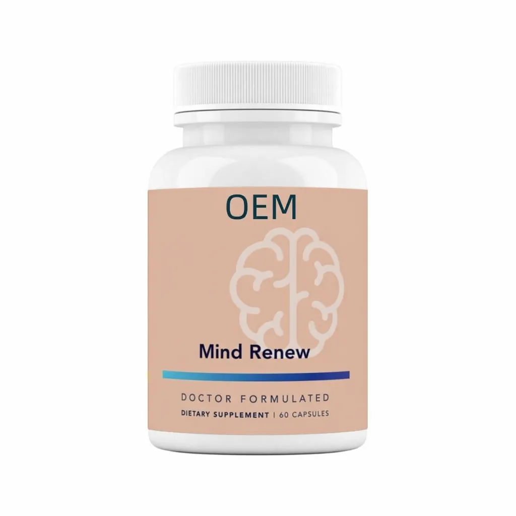 Mind Renew Doctor Formulated Capsules 60 Count OEM Dietary Supplement for Cognitive Wellness Support
