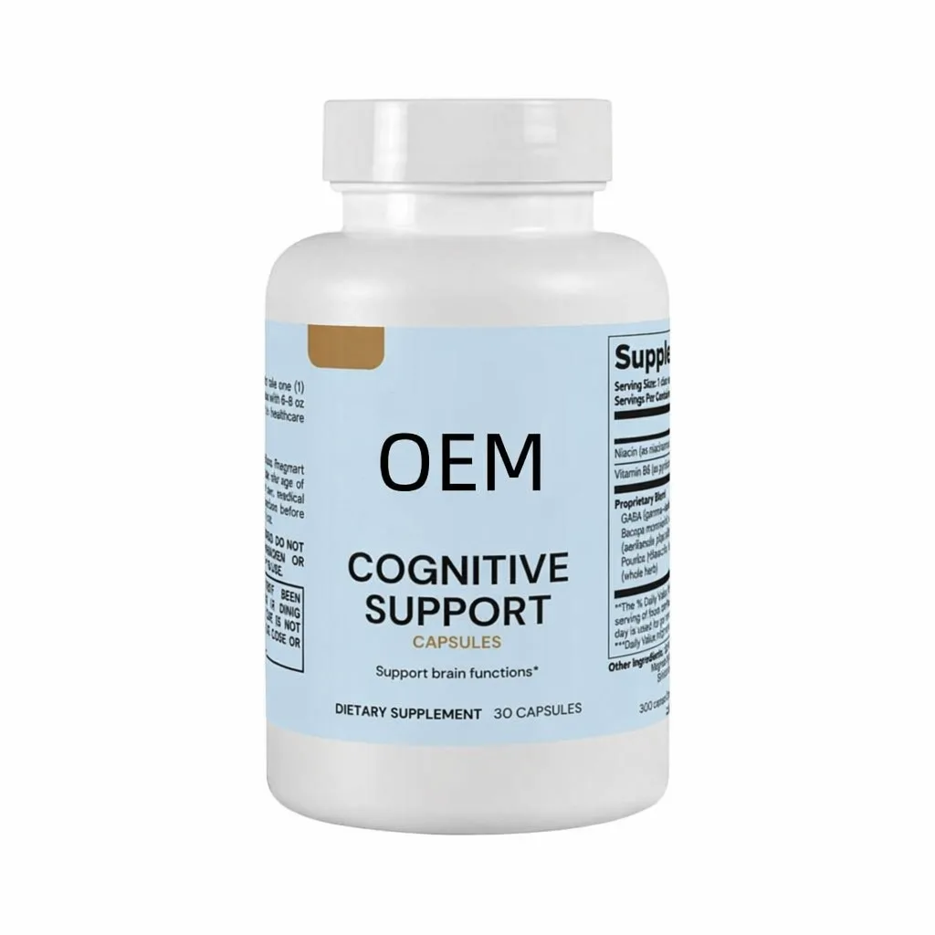 Cognitive Support Capsules 30 Count OEM Dietary Supplement for Brain Function Support