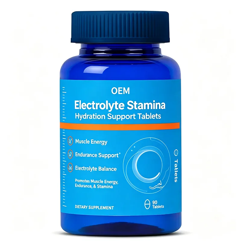 OEM Electrolyte Stamina Hydration Support Tablets 90 Count Boost Muscle Energy Endurance Electrolyte Balance Sports Supplement