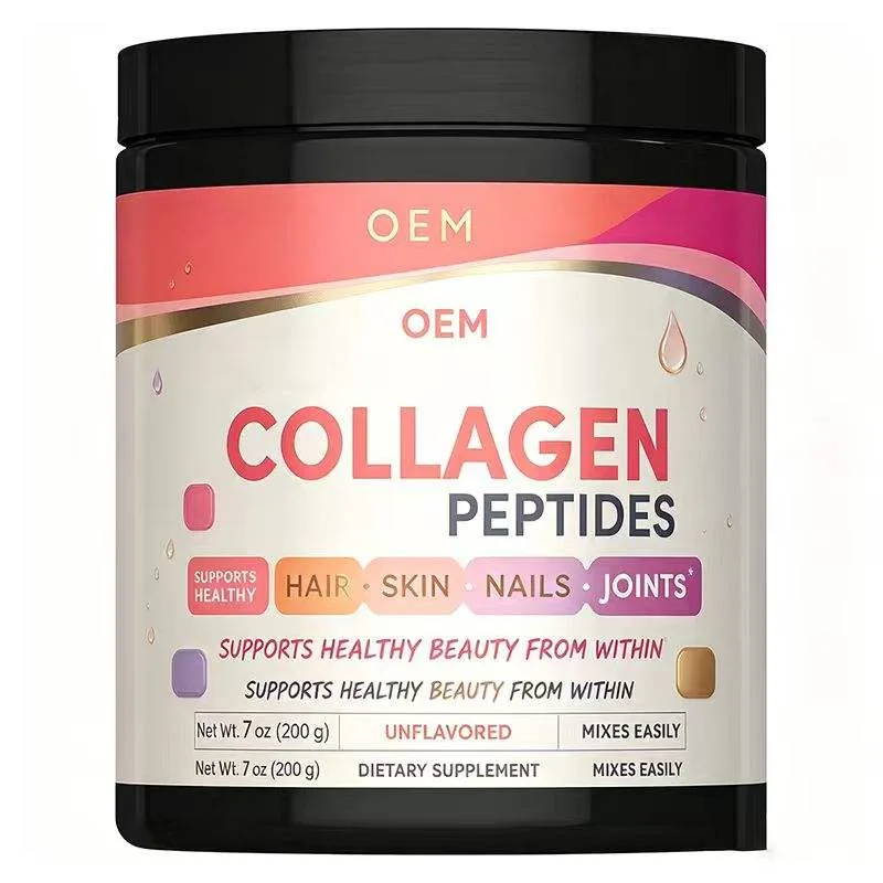 Collagen Peptides Powder Unflavored 200g 7oz Supports Hair Skin Nails Joints