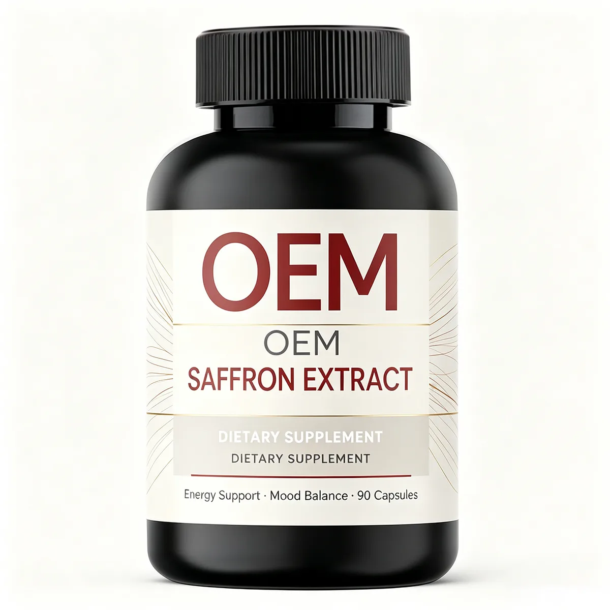 Saffron Extract Dietary Supplement Energy Support Mood Balance 90 Capsules