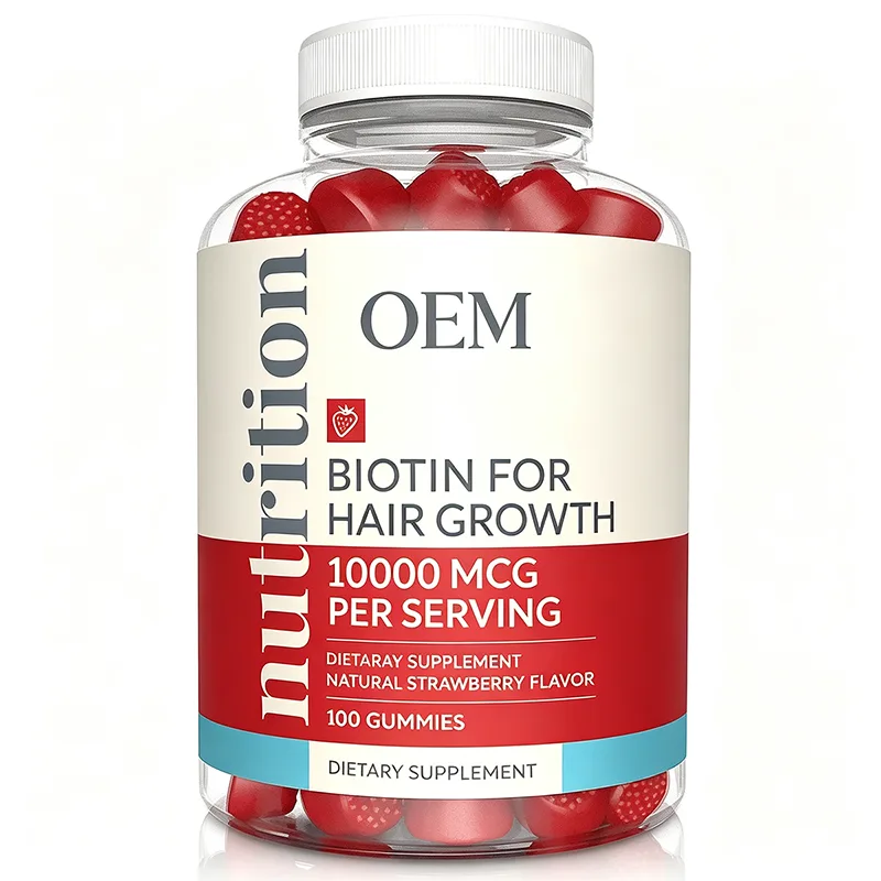Biotin for Hair Growth 10000mcg Per Serving 100 Gummies Dietary Supplement