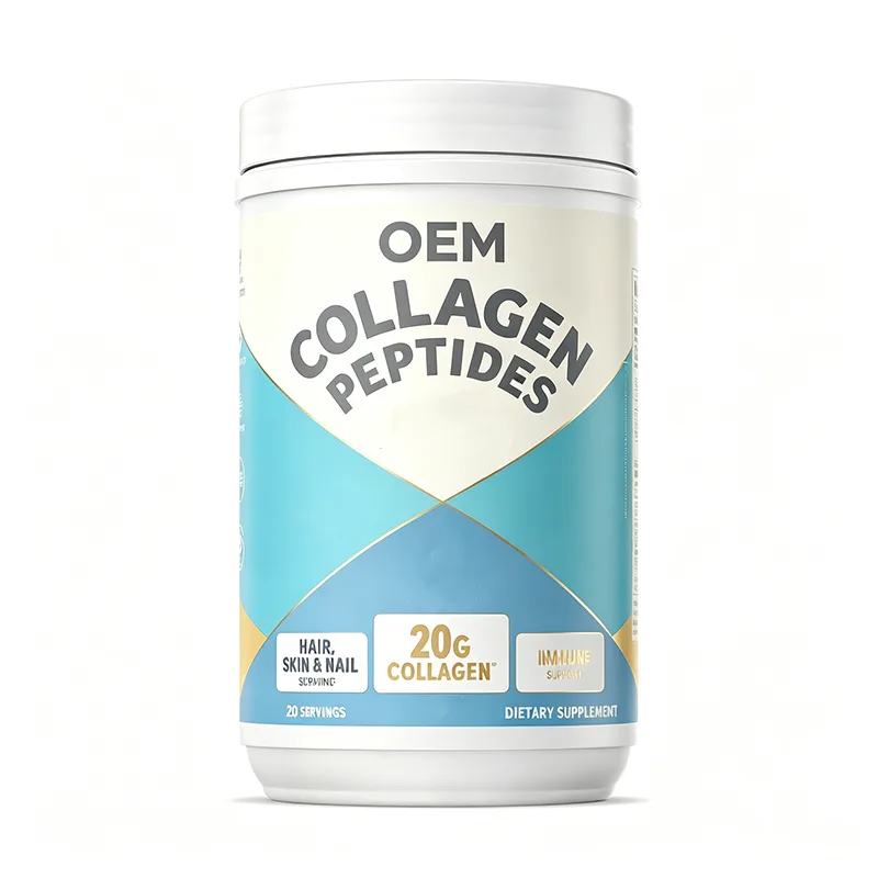 Hair Skin and Nail Collagen Supplement 20g Per Serving 20 Servings OEM Dietary Supplement for Beauty and Immune Support