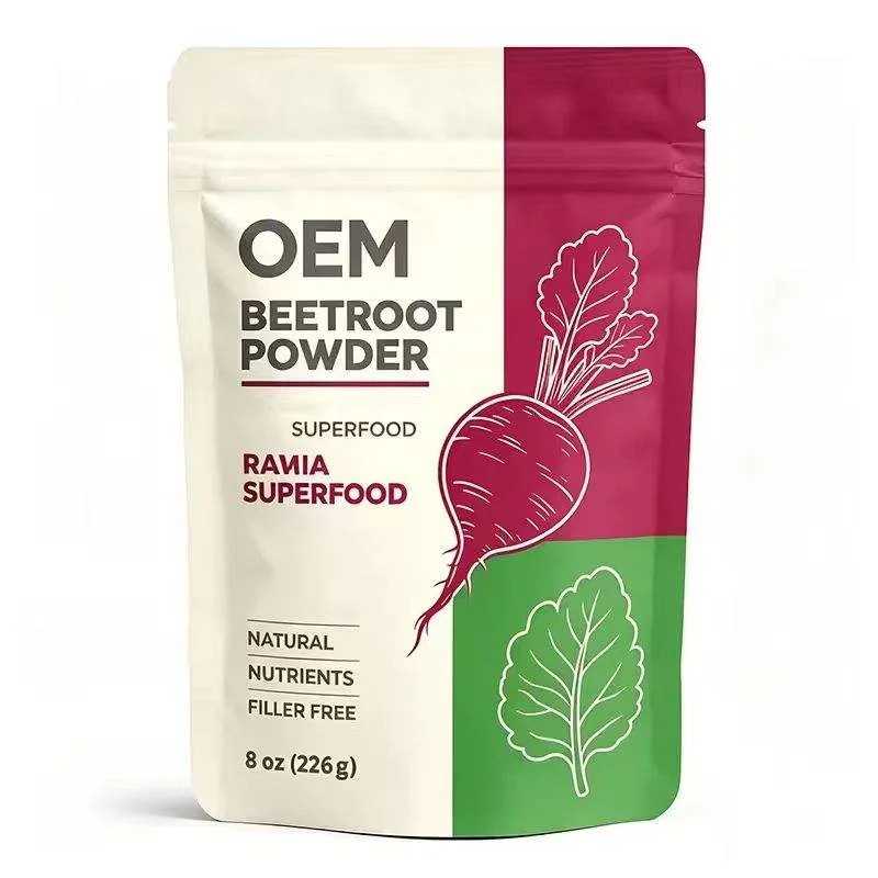 Beetroot Powder Superfood Natural Nutrients Filler Free 8oz 226g Net Wt OEM Dietary Supplement for Daily Wellness