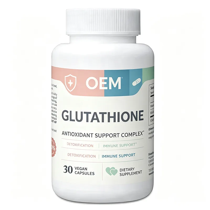 Glutathione Detoxification and Immune Support Vegan Capsules 30 Count OEM Dietary Supplement