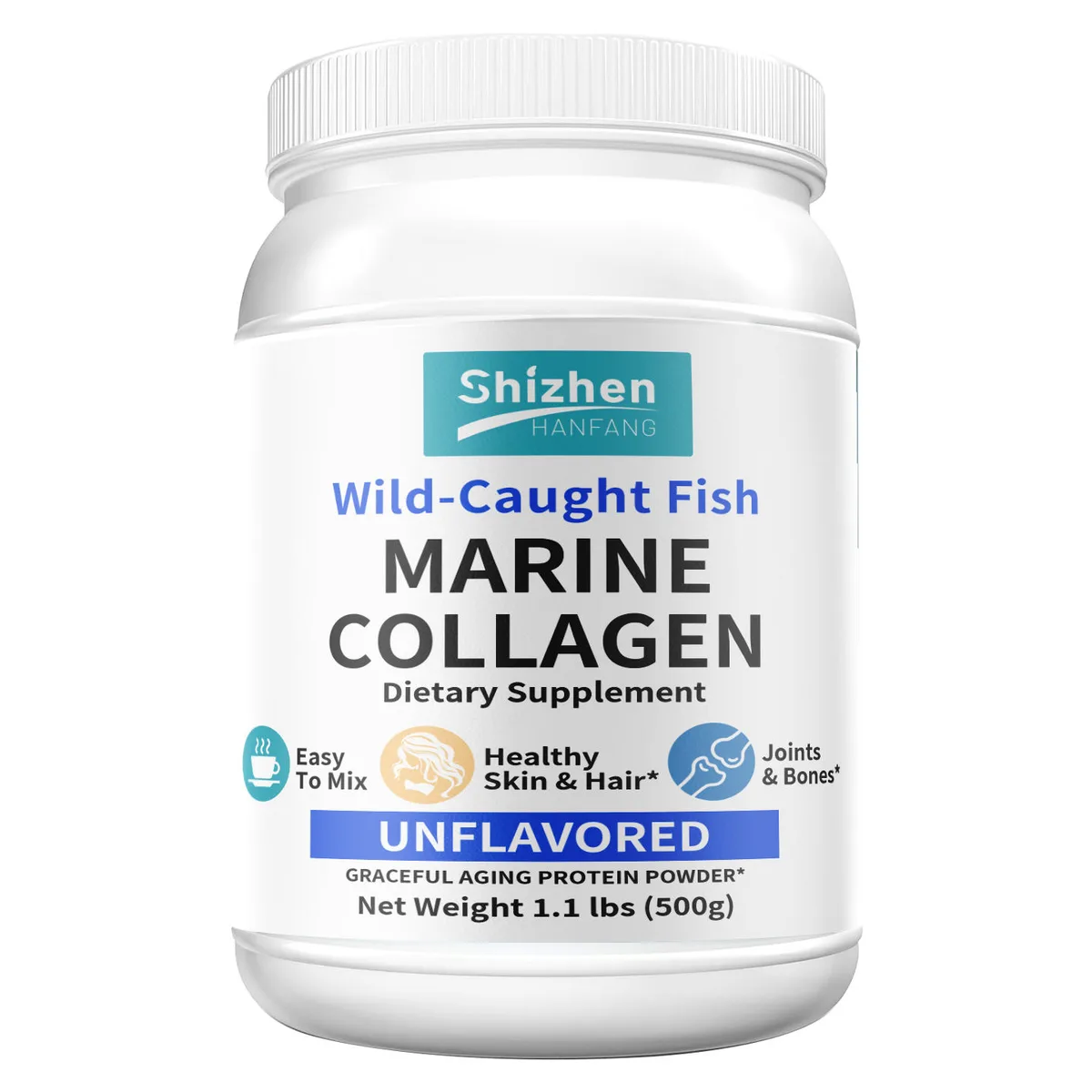 Marine Collagen Protein Powder Super Collagen With Vitamin C for Beautiful Skin
