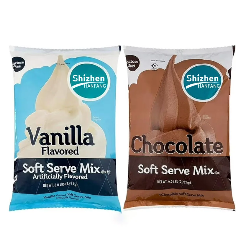 OEM Vanilla Chocolate Lactose Free Artificial Flavor Ice Cream Powder Mixed with Cream Quality Bulk Supply Flavor Varieties
