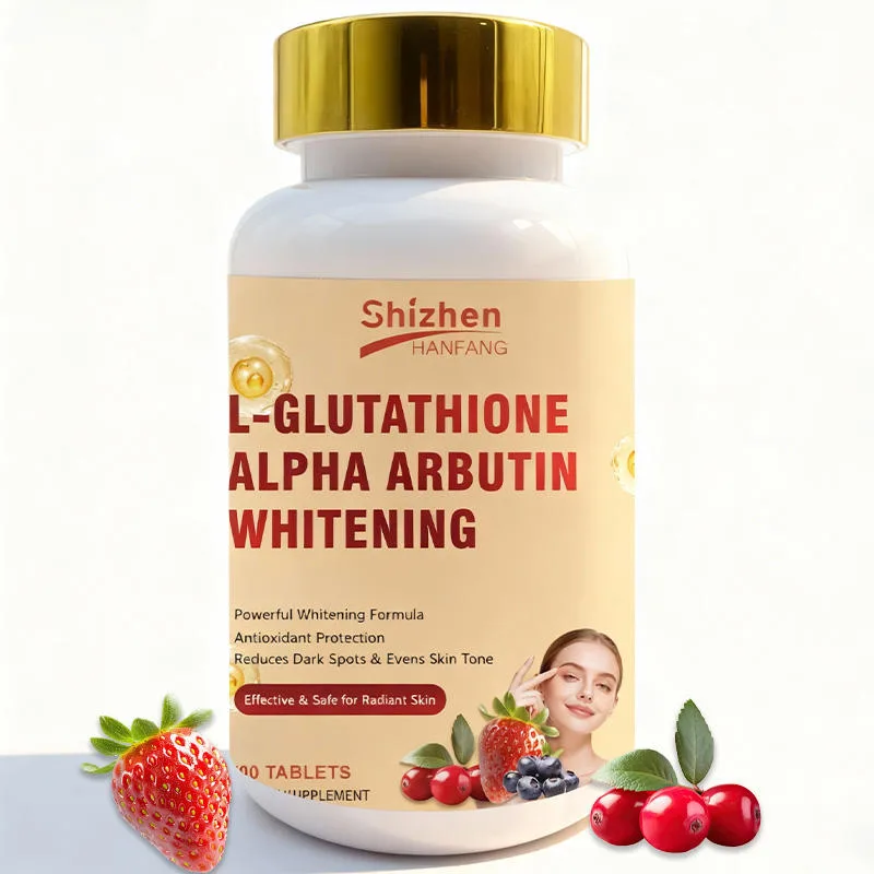 Premium L-Glutathione Alpha Arbutin Whitening Tablets, Powerful Antioxidant Skin Care