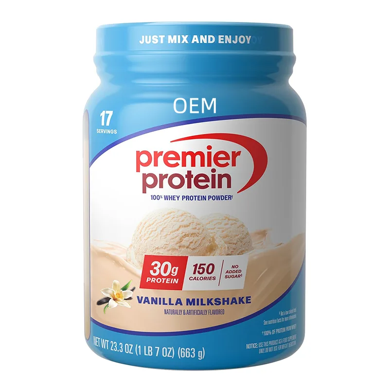 Premier Protein Whey Powder 30g Protein 150 Calories No Added Sugar Vanilla Milkshake 17 Servings 663g