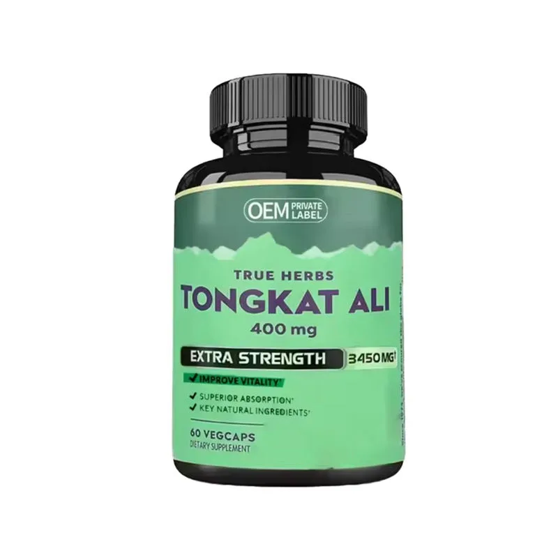 Tongkat Ali 400mg Extra Strength 60 Veg Caps with Superior Absorption Key Natural Ingredients for Vitality Support