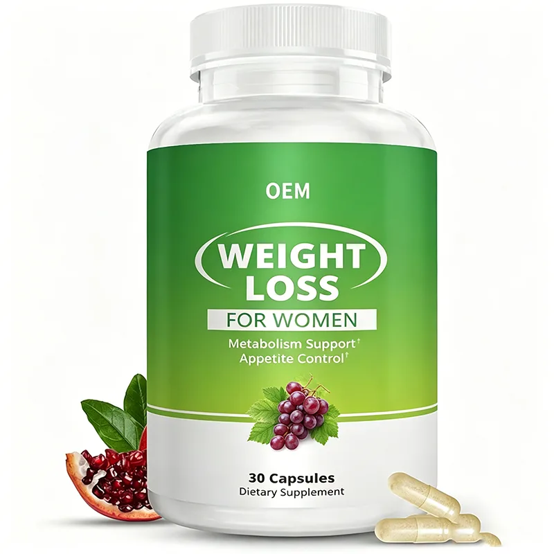 Weight Loss for Women Capsules Metabolism Support and Appetite Control 30 Count OEM Dietary Supplement