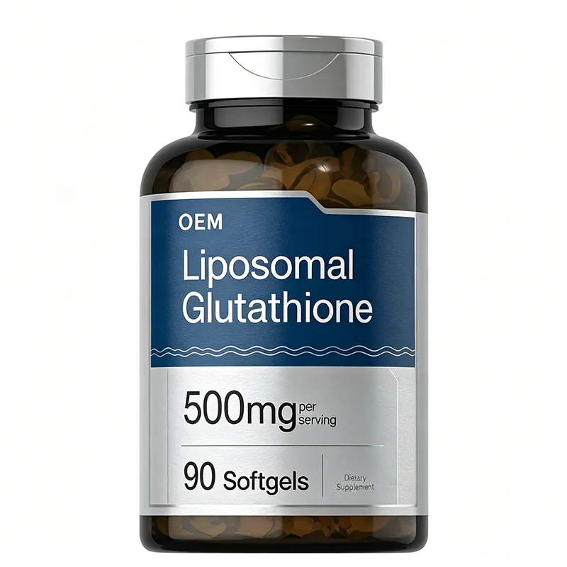 Liposomal Glutathione 500mg Per Serving 90 Softgels OEM Dietary Supplement for Daily Wellness