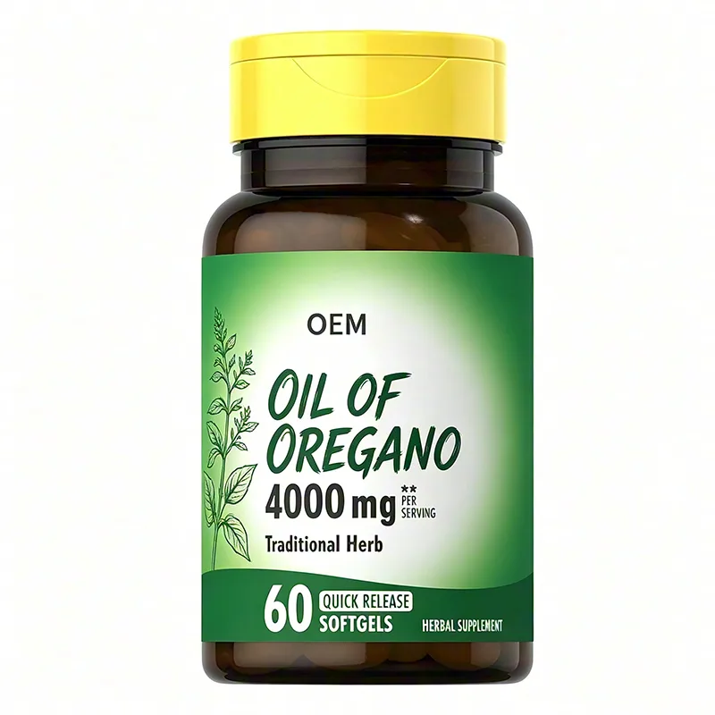 Oil of Oregano 4000mg Per Serving Quick Release Softgels 60 Count Traditional Herb Herbal Supplement OEM